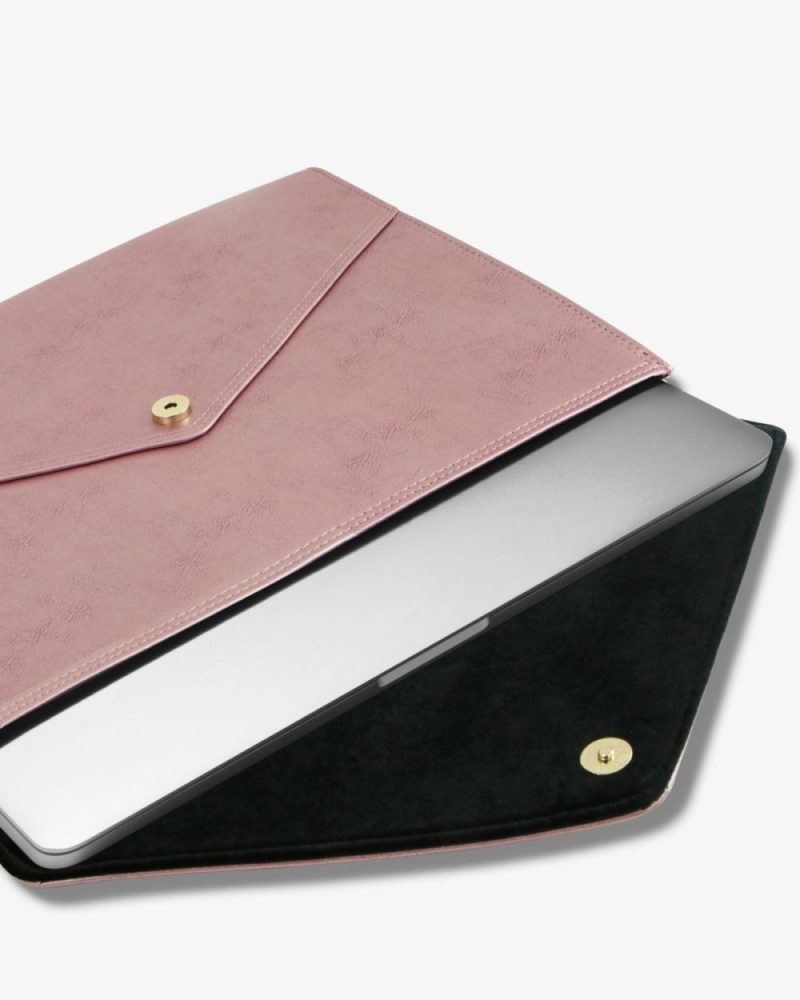 15″ Laptop Clutch- Barely Pink Phone Cases