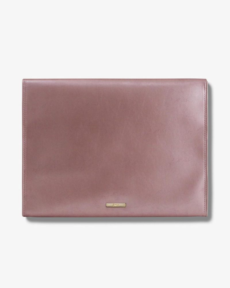 15″ Laptop Clutch- Barely Pink Phone Cases