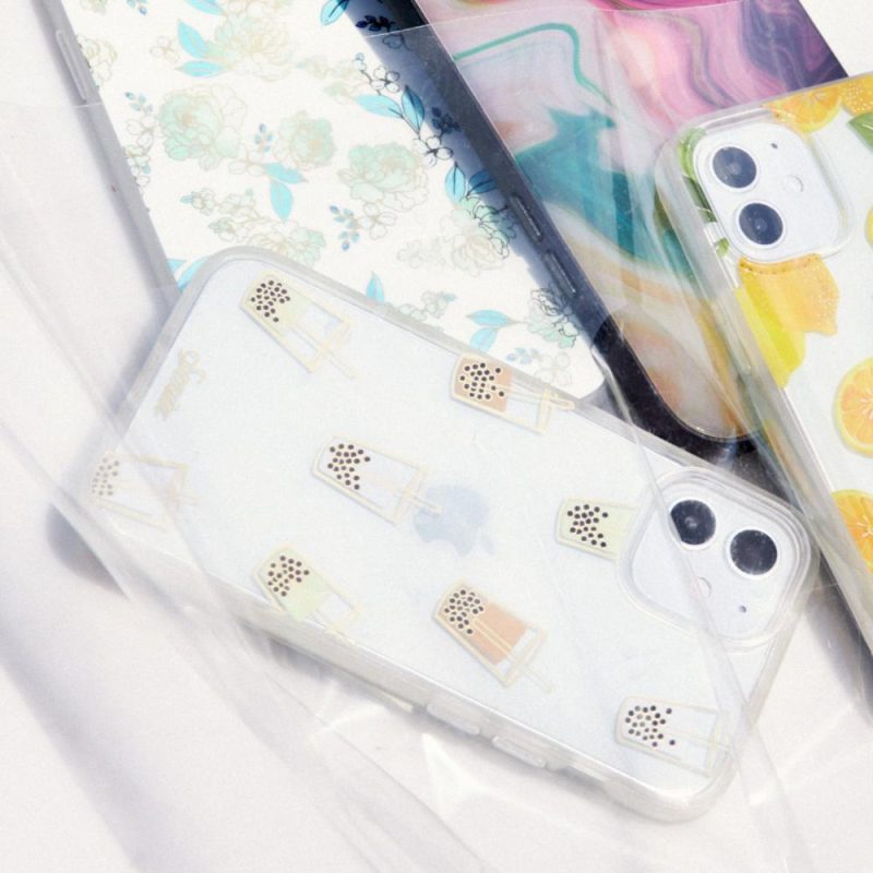 Boba iPhone Case Gold Foil Phone Cases