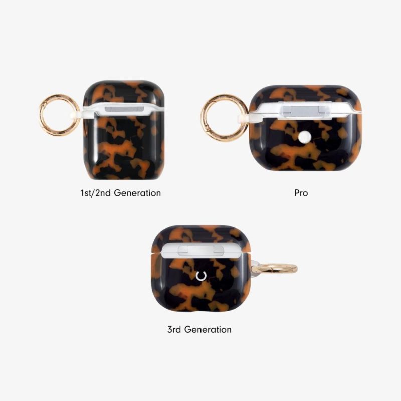 Brown Tort AirPods Case Airpods Cases