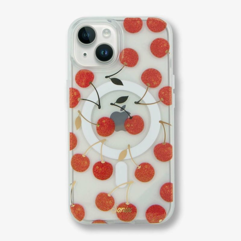 Cherries with Gold Foil Stems iPhone Case – Shop Sonix Eco-Friendly Phone Cases