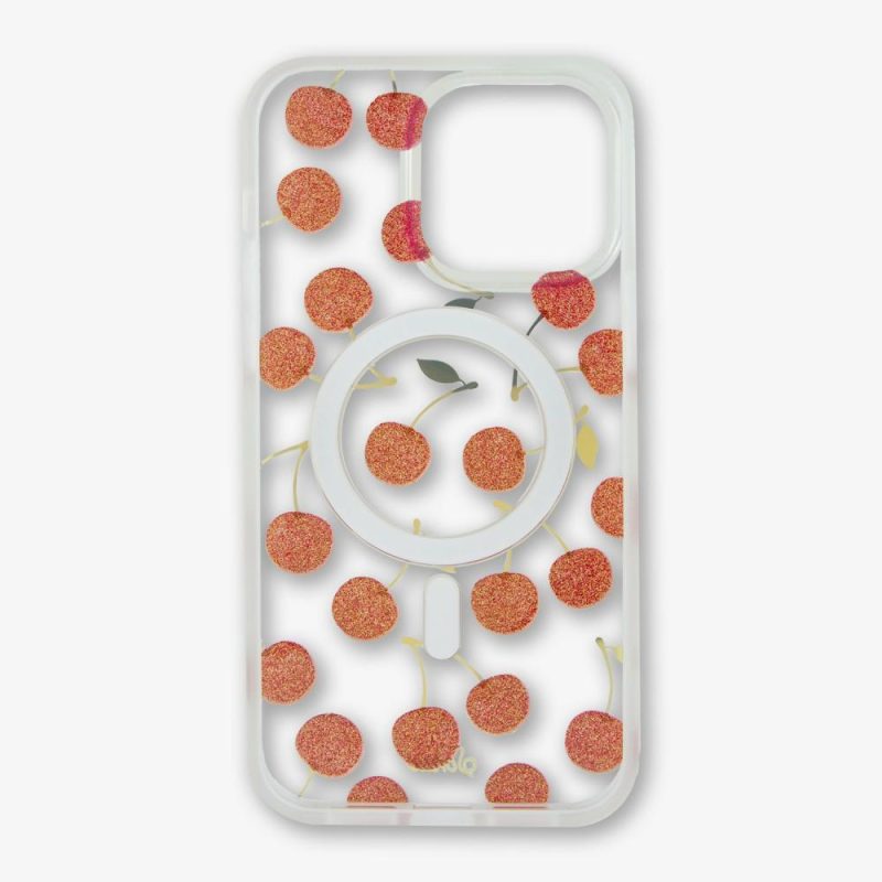 Cherries with Gold Foil Stems iPhone Case – Shop Sonix Eco-Friendly Phone Cases