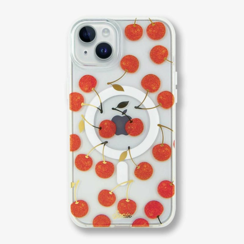 Cherries with Gold Foil Stems iPhone Case – Shop Sonix Eco-Friendly Phone Cases