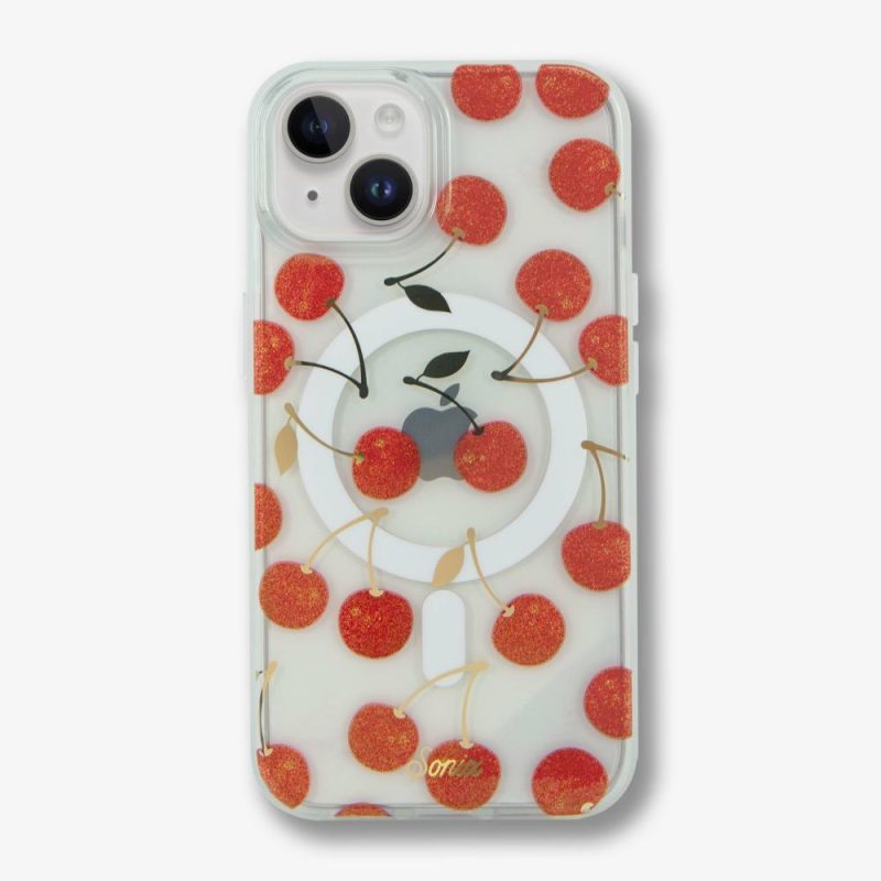 Cherries with Gold Foil Stems iPhone Case – Shop Sonix Eco-Friendly Phone Cases