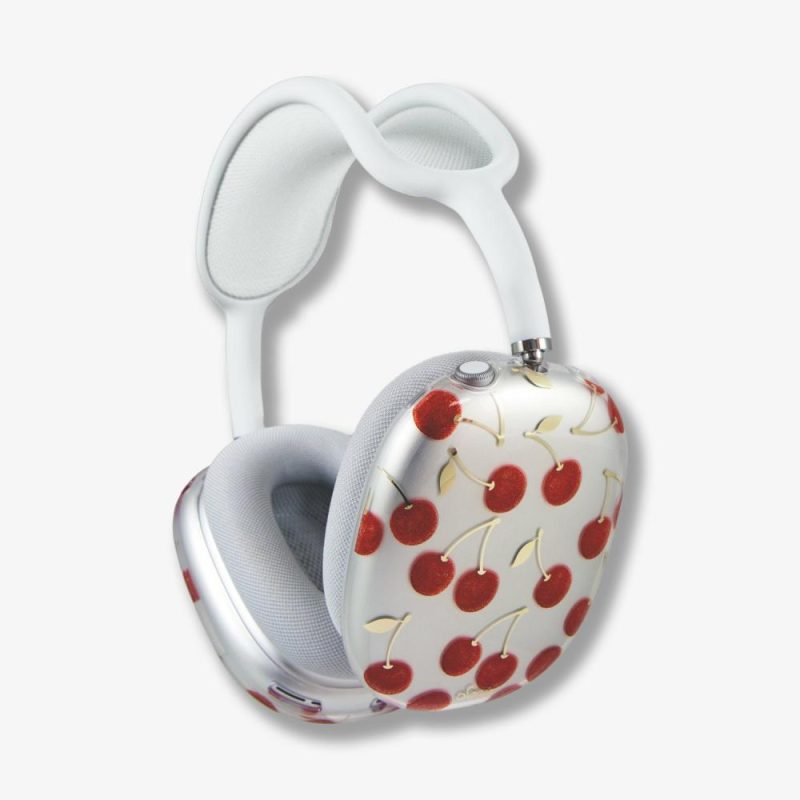 Cute Apple® Airpod Max Case – Red Cherry Print – Shop Sonix Airpods Cases