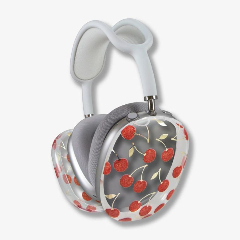 Cute Apple® Airpod Max Case – Red Cherry Print – Shop Sonix Airpods Cases