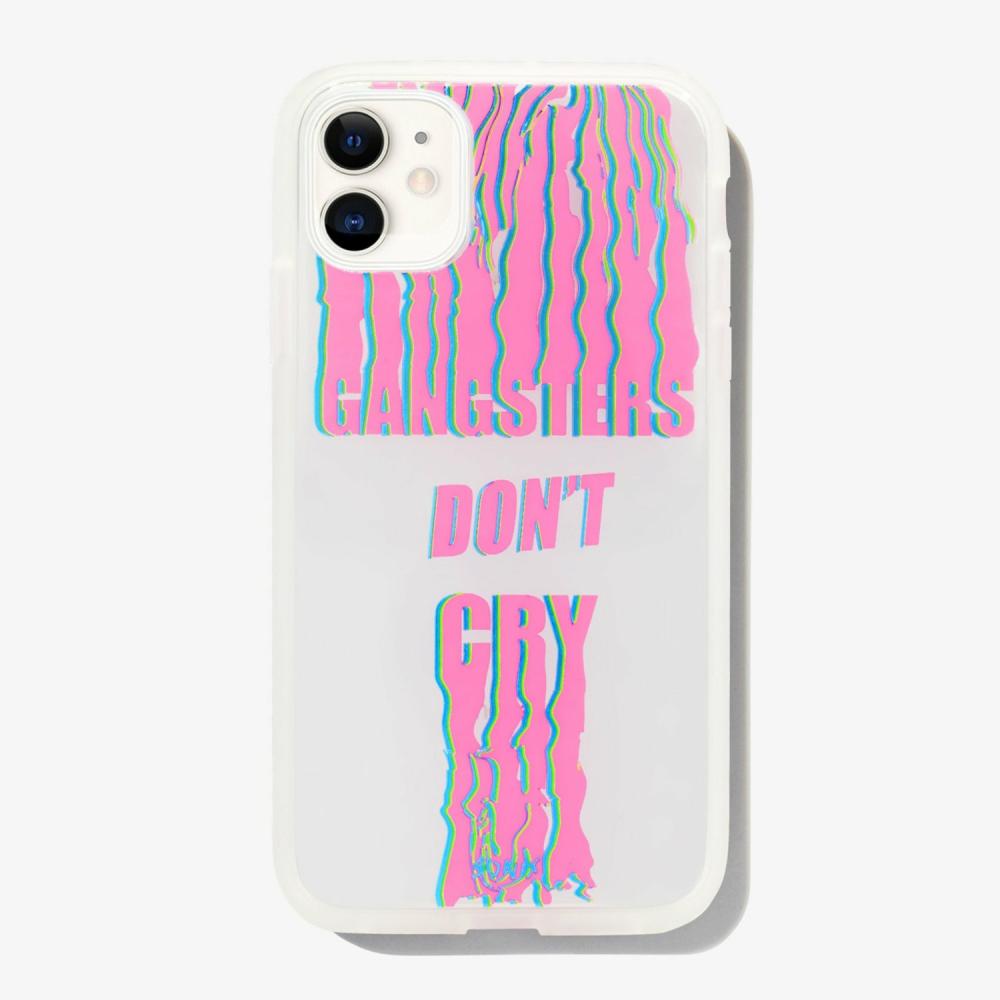 Gangsters Don’t Cry iPhone Case Clear Phone Cases