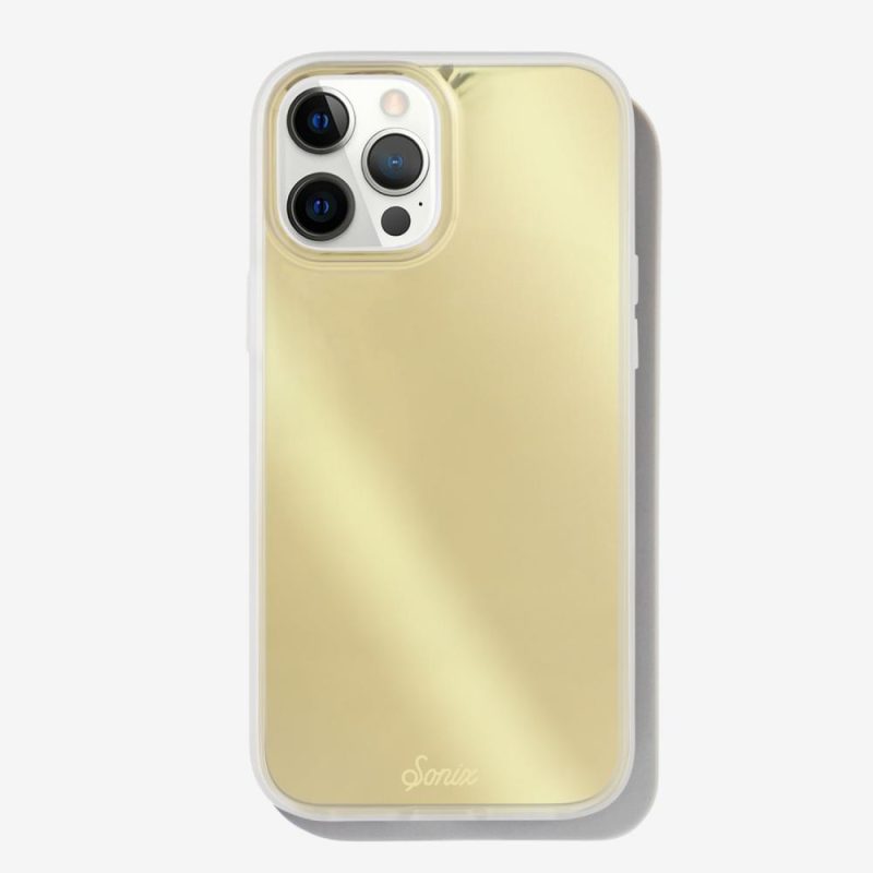 Gold Chrome iPhone Case Gold Foil Phone Cases