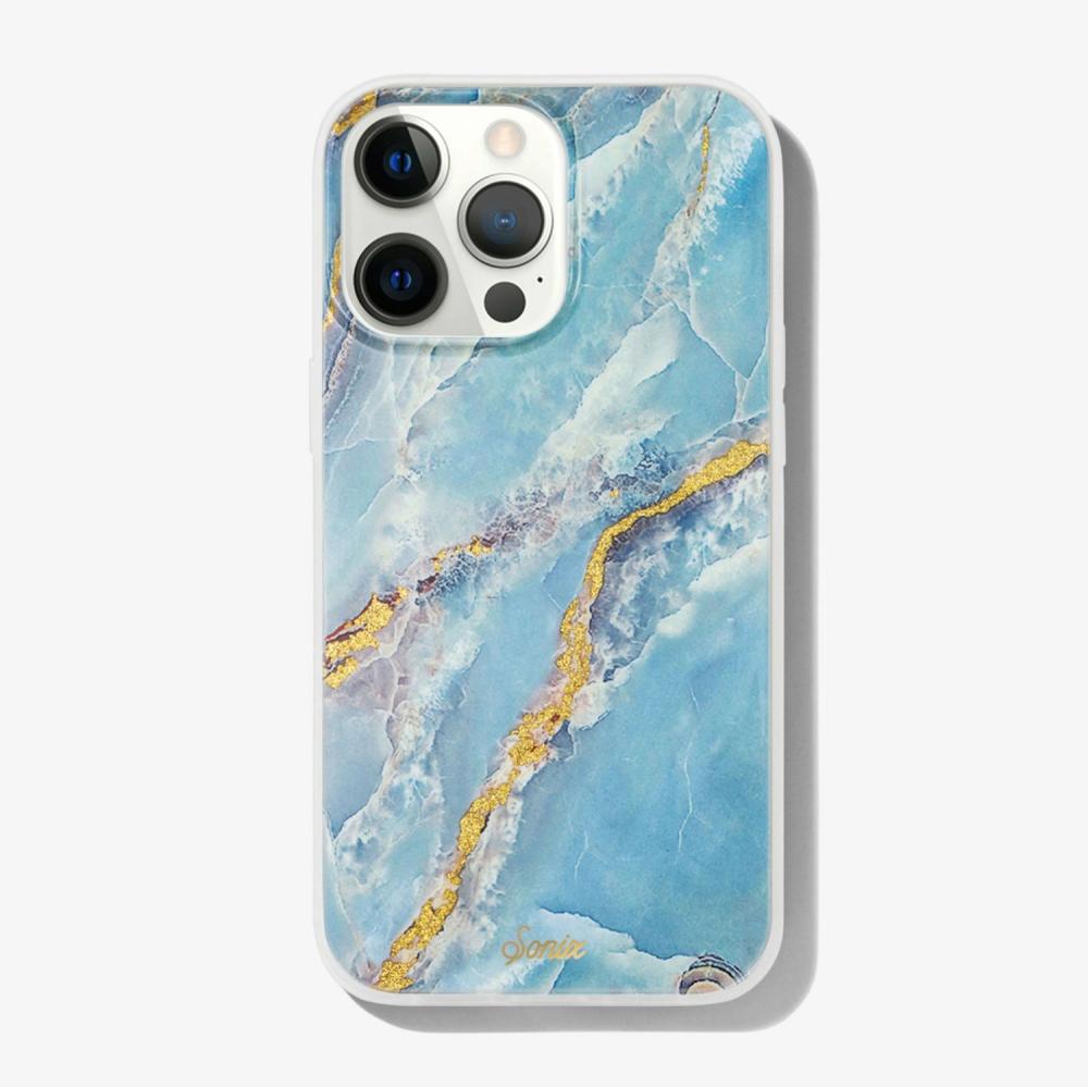 Ice Blue Marble iPhone Case Cute Phone Cases