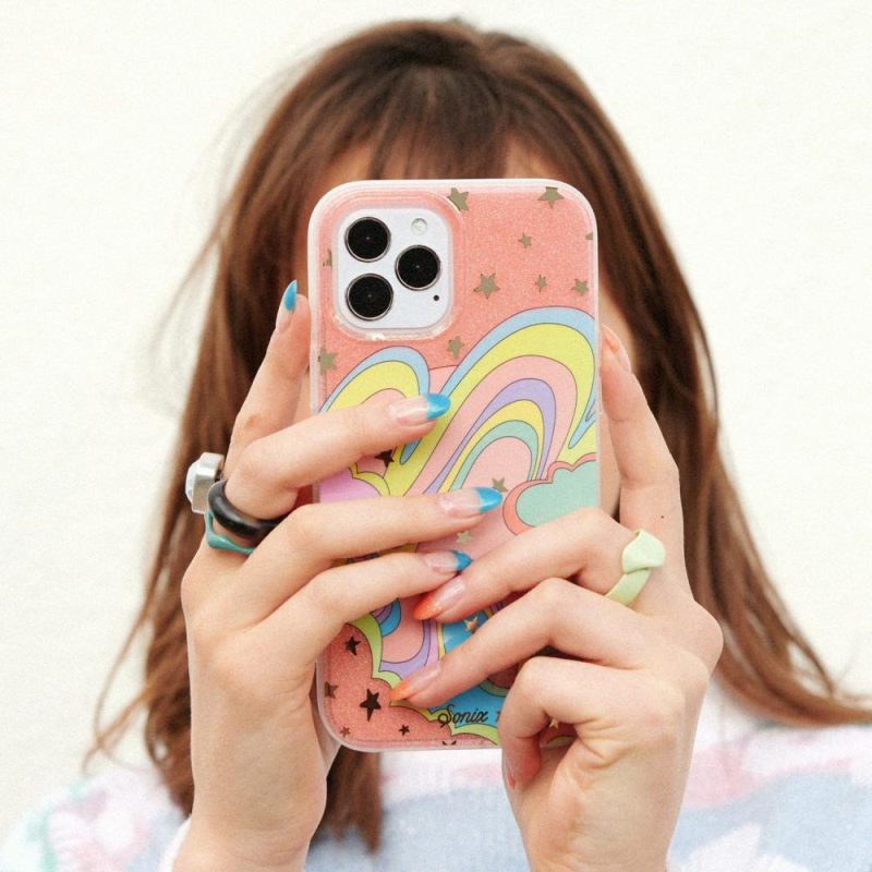 Illusion iPhone Case Glitter Phone Cases