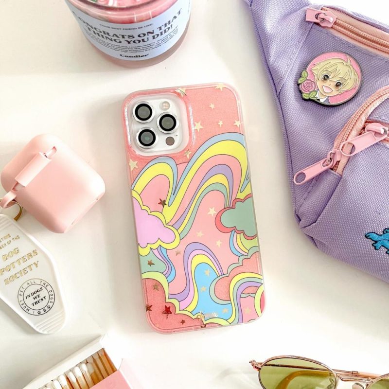 Illusion iPhone Case Glitter Phone Cases