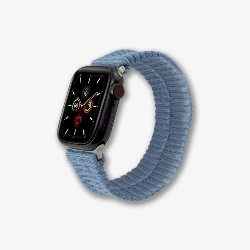 Knit Apple Watch Band – Denim Apple Watch®