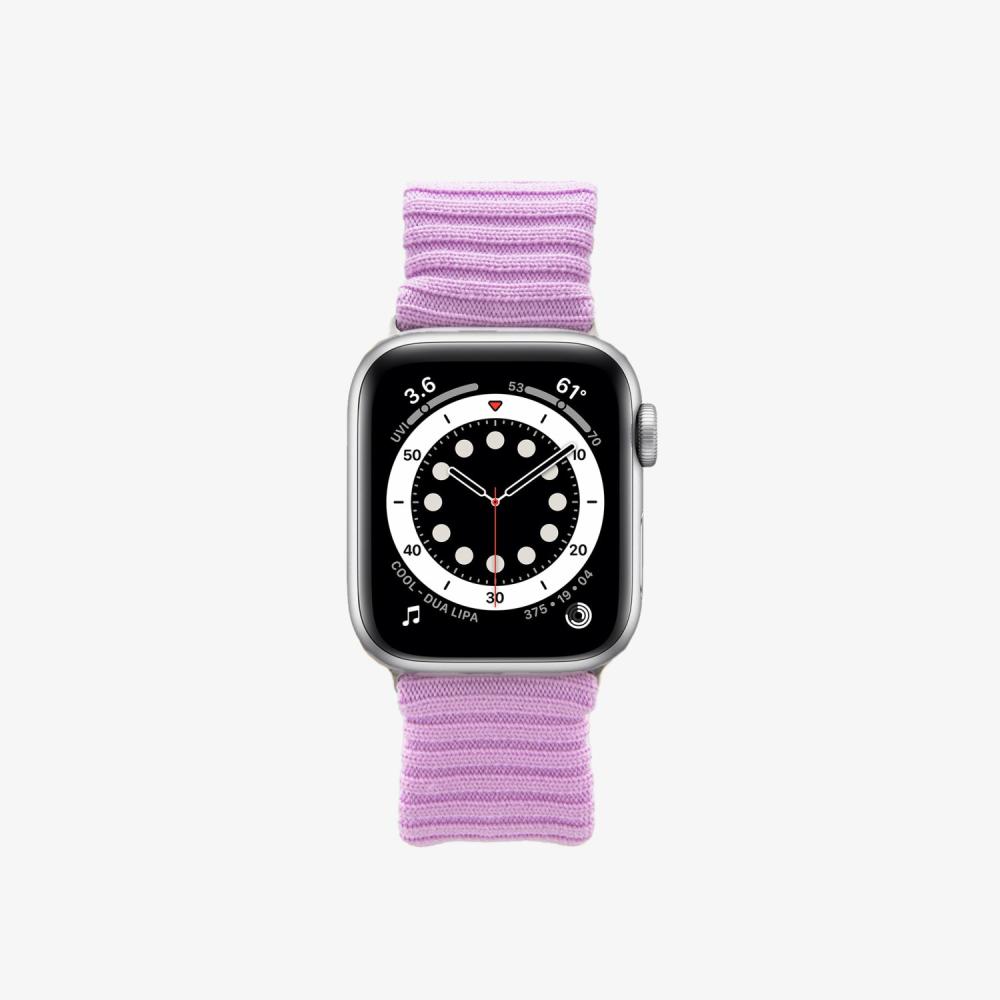 Knit Apple Watch Band – Lilac Apple Watch®