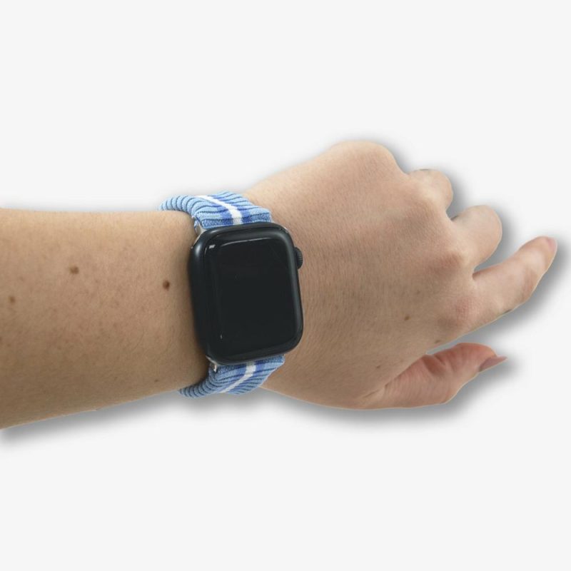 Knit Apple Watch Band – Varsity Blue Apple Watch®