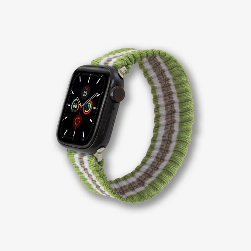 Knit Apple Watch Band – Varsity Green Apple Watch®