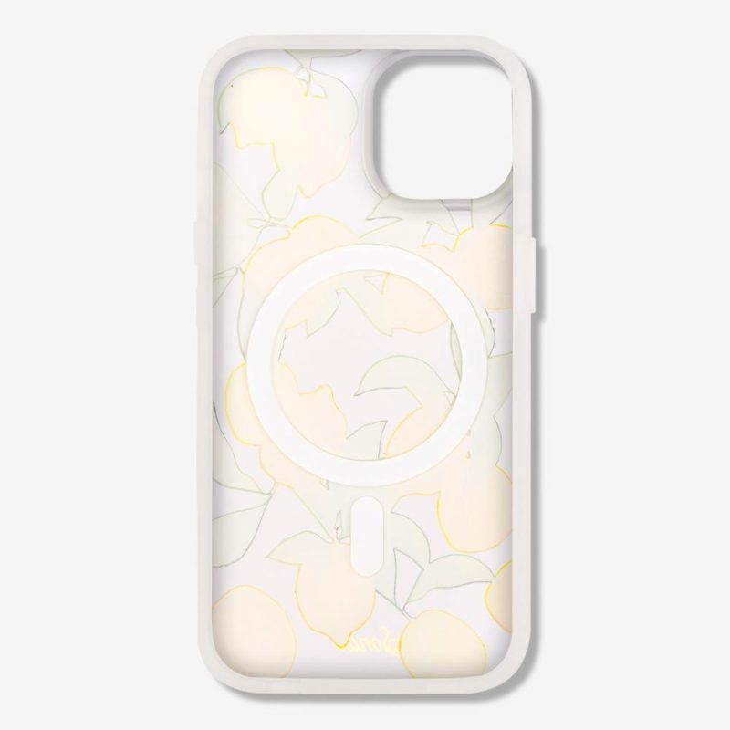 Lemon Zest MagSafe® Compatible iPhone Case Eco-Friendly Phone Cases