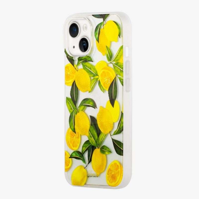 Lemon Zest MagSafe® Compatible iPhone Case Eco-Friendly Phone Cases