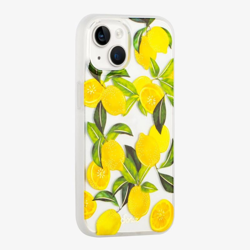 Lemon Zest MagSafe® Compatible iPhone Case Eco-Friendly Phone Cases