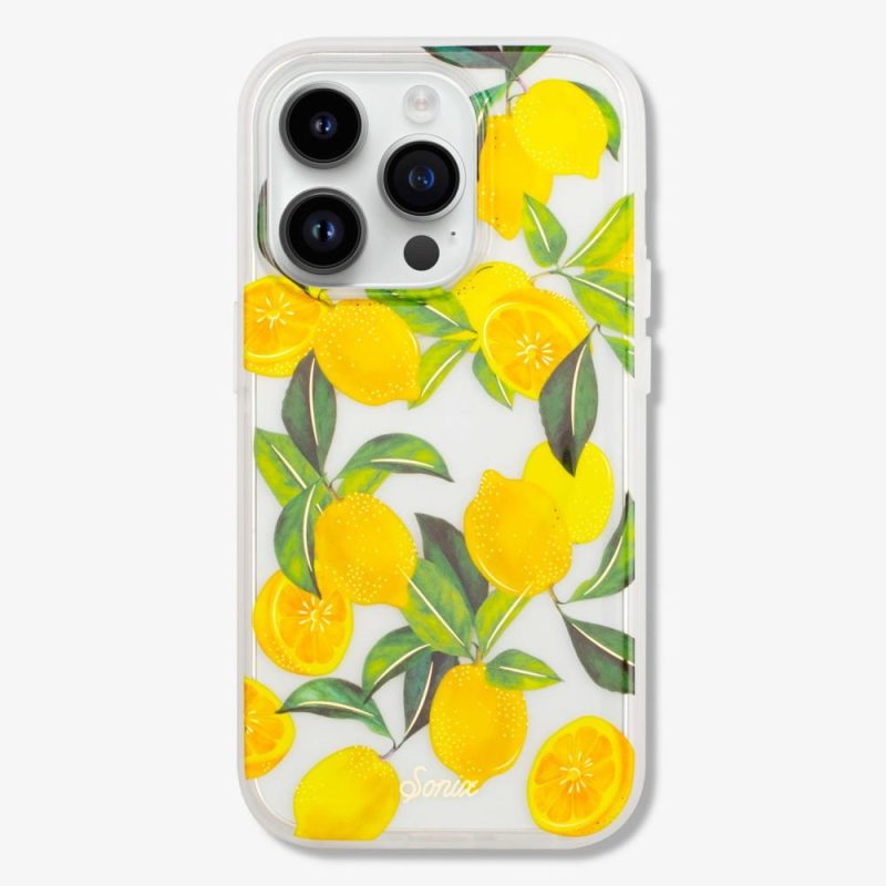 Lemon Zest MagSafe® Compatible iPhone Case Eco-Friendly Phone Cases