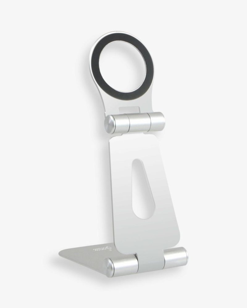 MAGLINK™ Pedestal Phone Stand- Silver Magsafe®