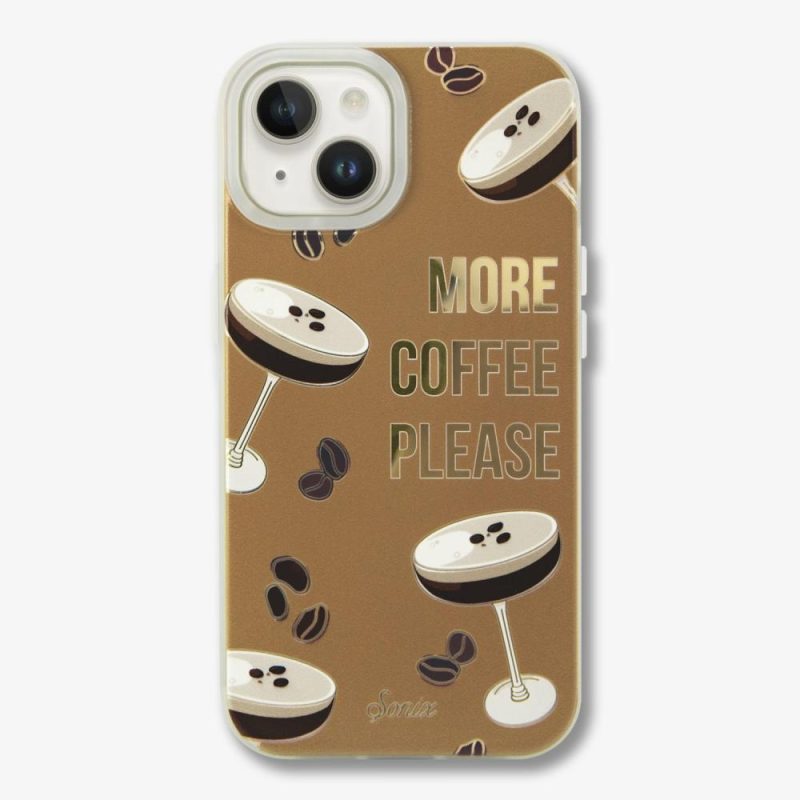 More Coffee Please MagSafe® Compatible iPhone Case Eco-Friendly Phone Cases