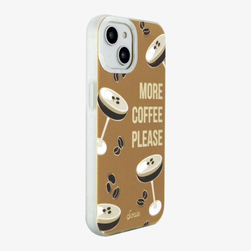 More Coffee Please MagSafe® Compatible iPhone Case Eco-Friendly Phone Cases