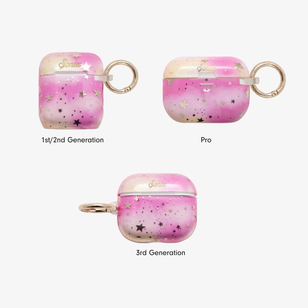 Northern Lights – Pink AirPods Case Airpods Cases