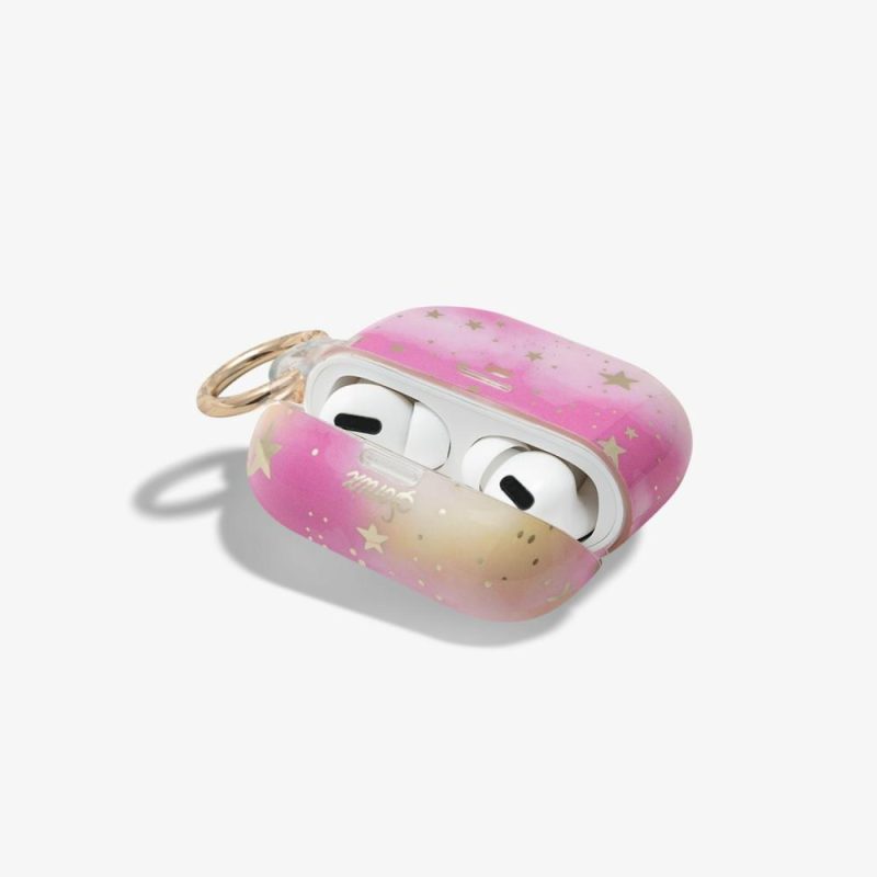 Northern Lights – Pink AirPods Case Airpods Cases