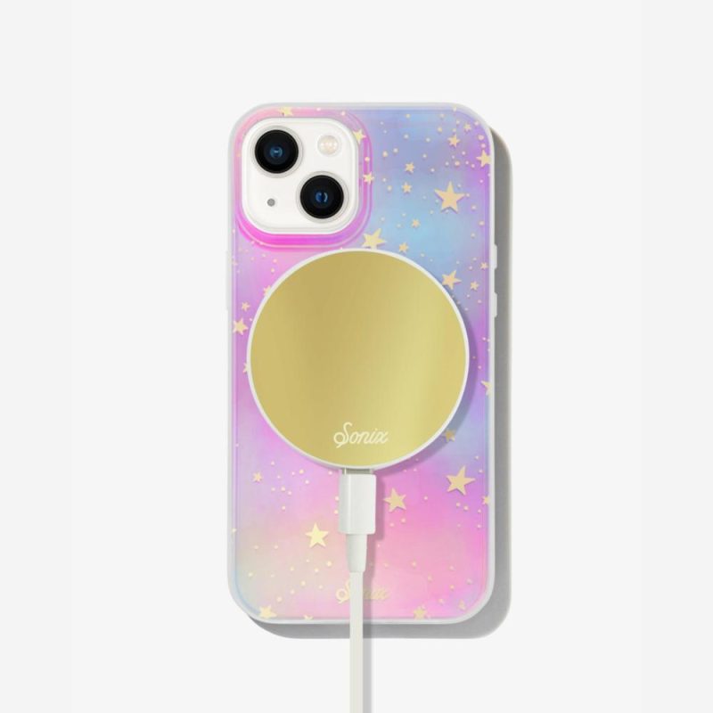 Northern Lights Pink Magsafe® Compatible iPhone Case Cute Phone Cases