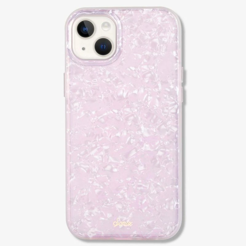 Pink Pearl Tort iPhone Case Eco-Friendly Phone Cases