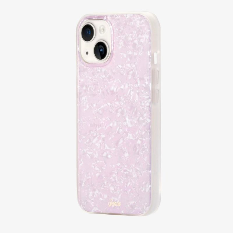 Pink Pearl Tort iPhone Case Eco-Friendly Phone Cases