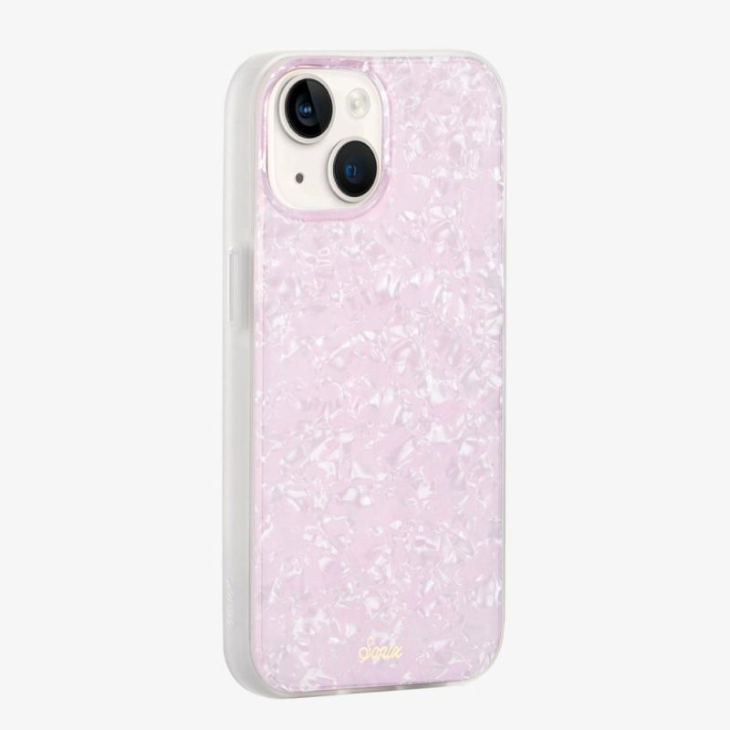 Pink Pearl Tort iPhone Case Eco-Friendly Phone Cases