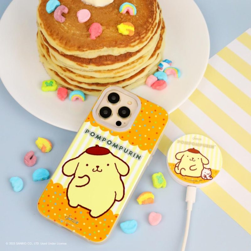 Pompompurin™ Goes Out MagSafe® Compatible IPhone Case Eco-Friendly Phone Cases