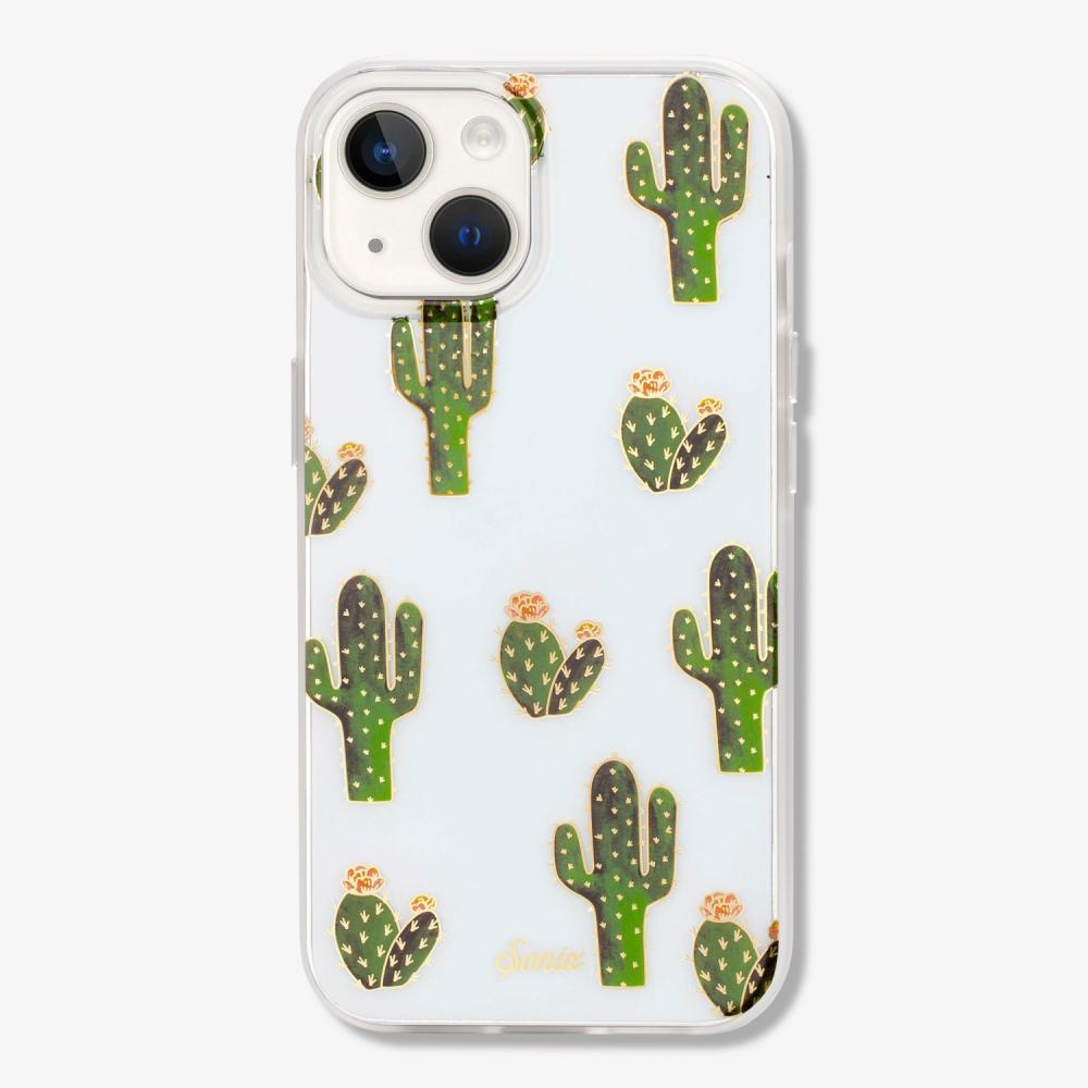 Prickly Pear iPhone Case Gold Foil Phone Cases