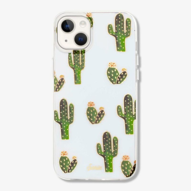 Prickly Pear iPhone Case Gold Foil Phone Cases