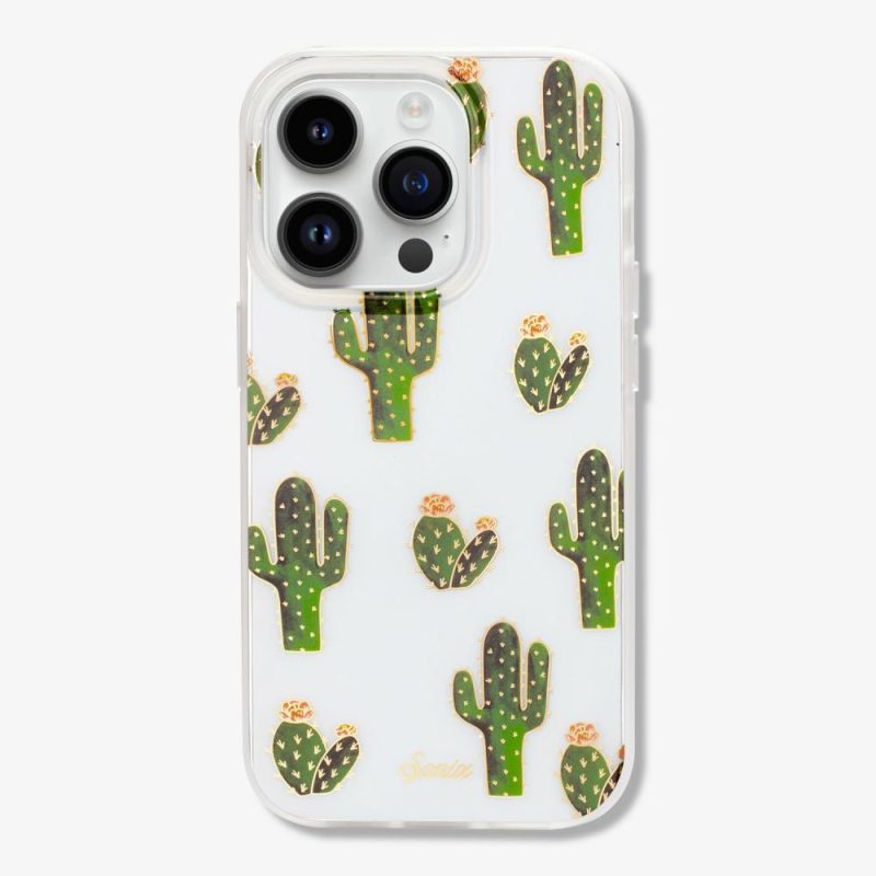 Prickly Pear iPhone Case Gold Foil Phone Cases