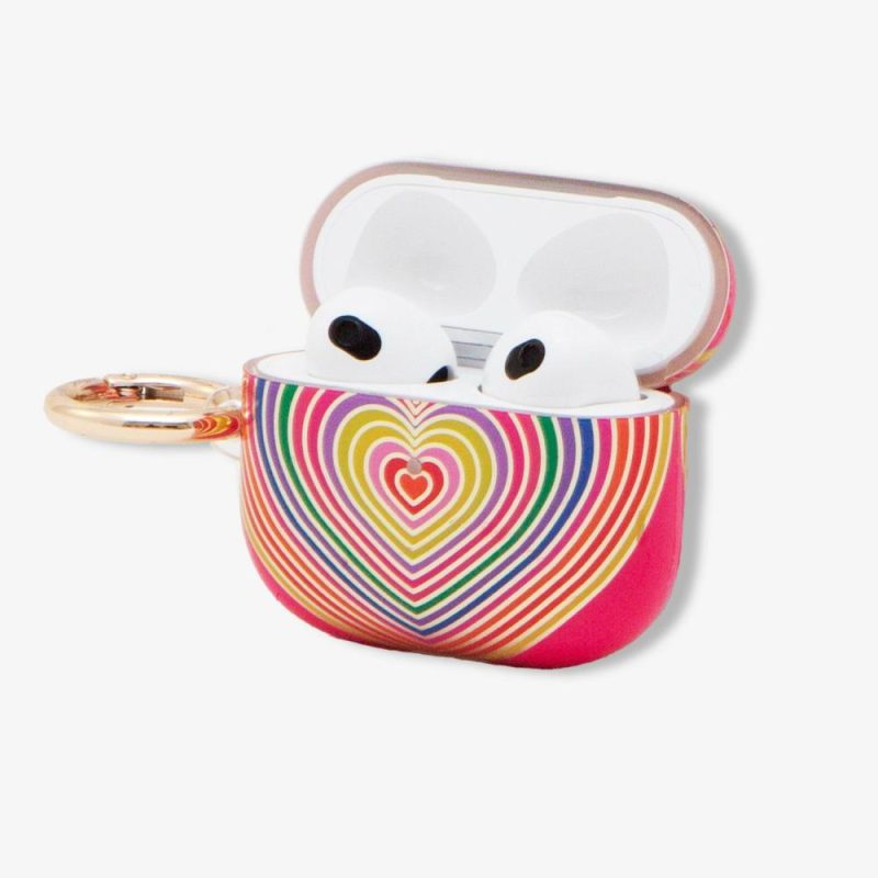 Rainbow Hearts AirPods Case Airpods Cases