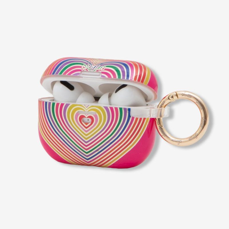 Rainbow Hearts AirPods Case Airpods Cases