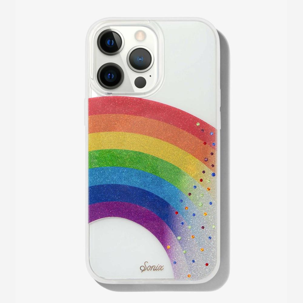 Rainbow Rhinestone iPhone Case Cute Phone Cases