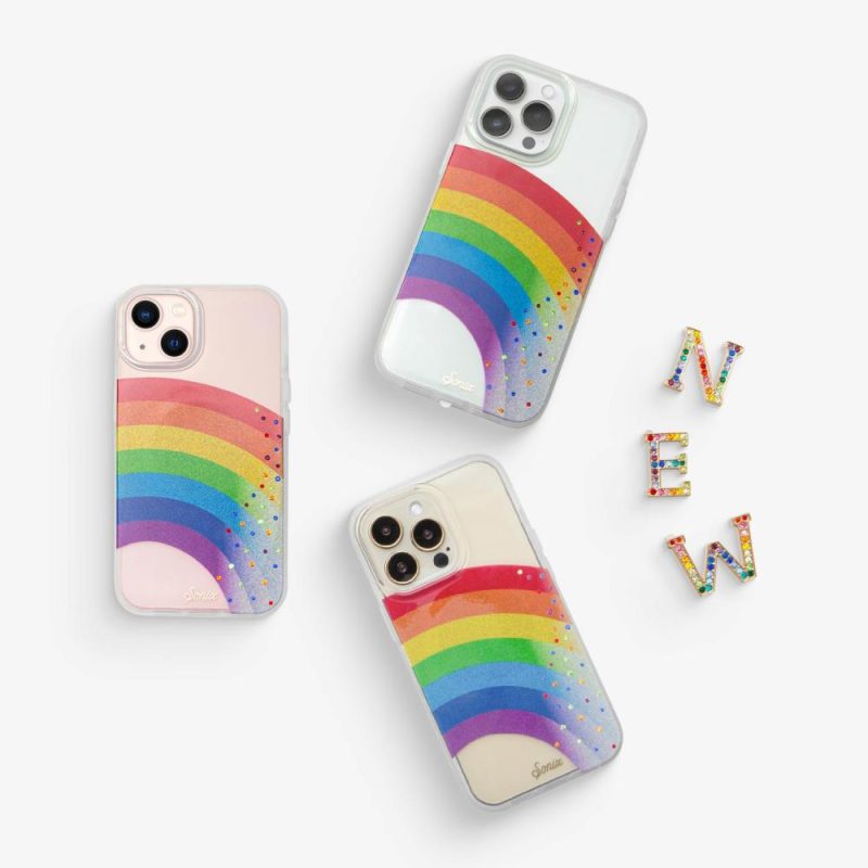 Rainbow Rhinestone iPhone Case Cute Phone Cases