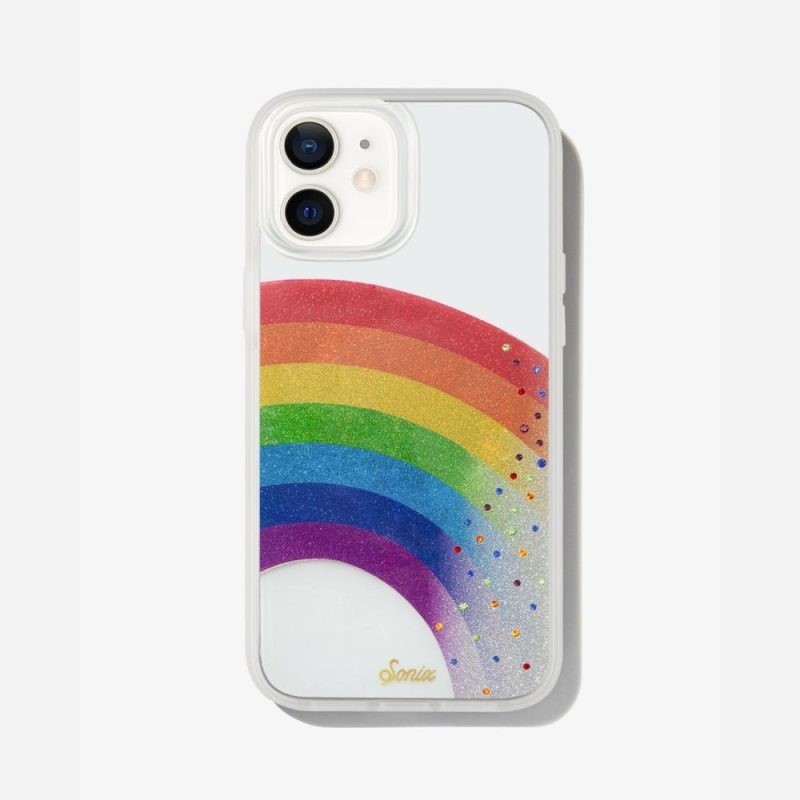 Rainbow Rhinestone iPhone Case Cute Phone Cases