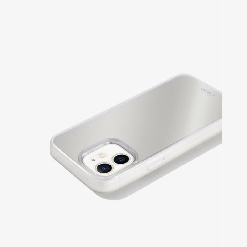 Silver Chrome iPhone Case Eco-Friendly Phone Cases