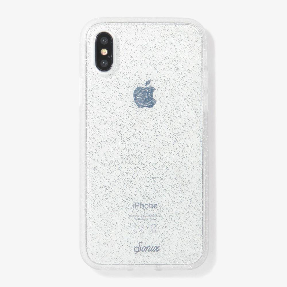 Silver Glitter iPhone Case Eco-Friendly Phone Cases