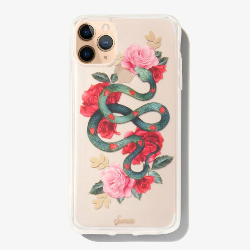 Snake Heart iPhone Case Clear Phone Cases