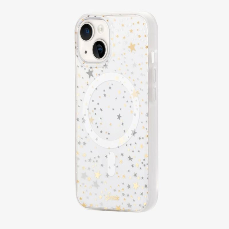 Starry Night MagSafe® Compatible iPhone Case Gold Foil Phone Cases