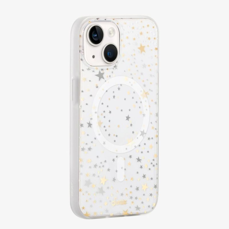 Starry Night MagSafe® Compatible iPhone Case Gold Foil Phone Cases