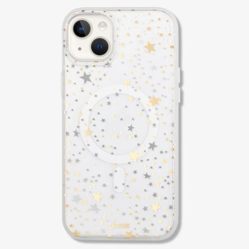 Starry Night MagSafe® Compatible iPhone Case Gold Foil Phone Cases