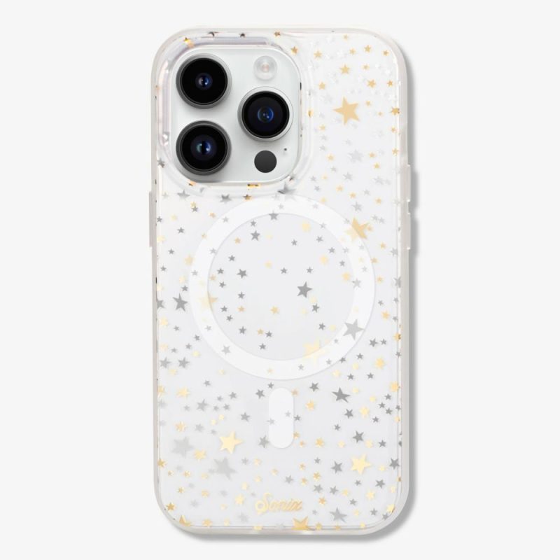 Starry Night MagSafe® Compatible iPhone Case Gold Foil Phone Cases