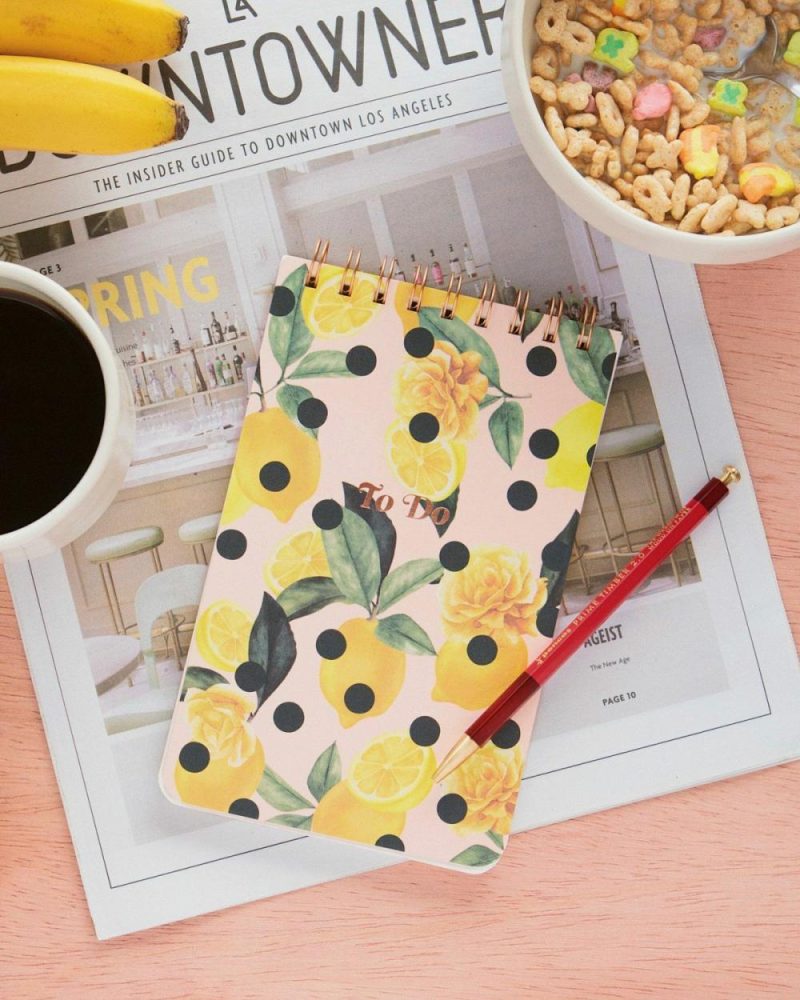 To Do Pad – Lemon Zest Accessories