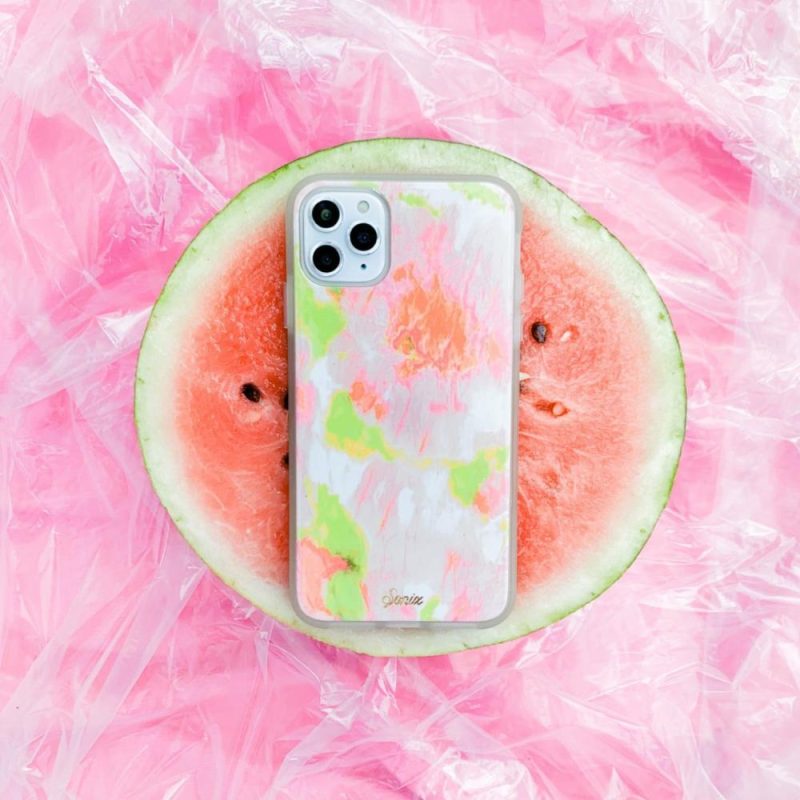 Watermelon Glow iPhone Case Eco-Friendly Phone Cases